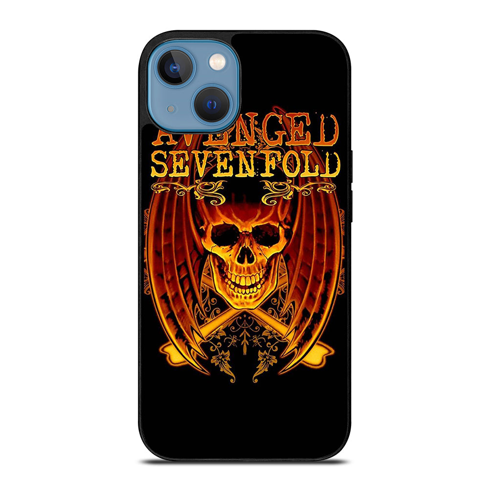 AVENGED SEVENFOLD ROCK BAND LOGO iPhone 13 Case Cover