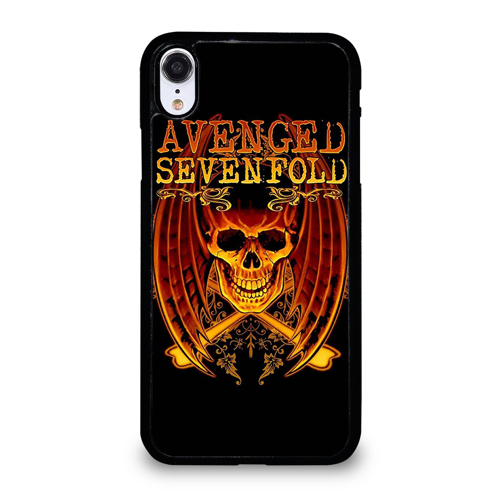 AVENGED SEVENFOLD ROCK BAND LOGO iPhone XR Case Cover