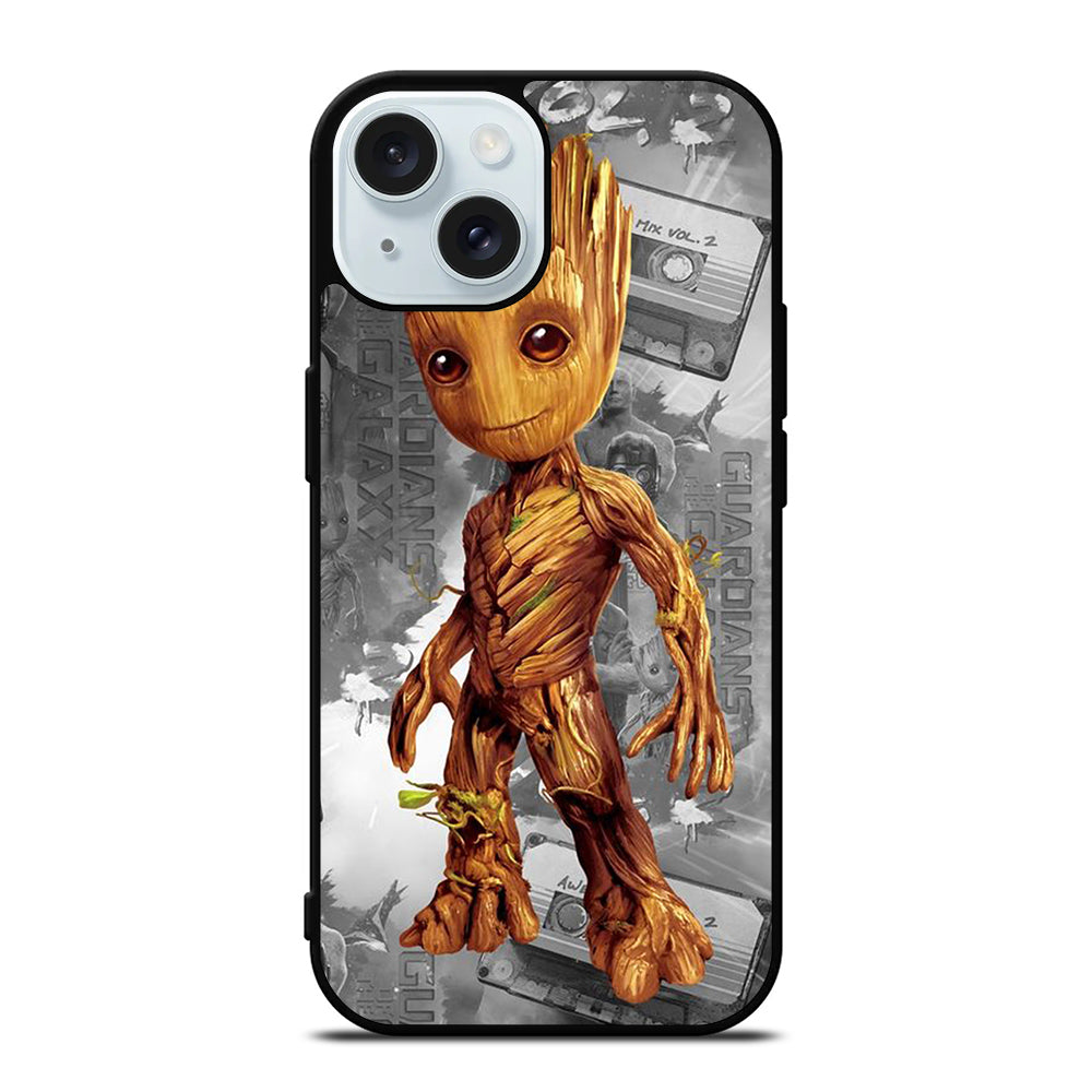 BABY GROOT ART iPhone 15 Case Cover