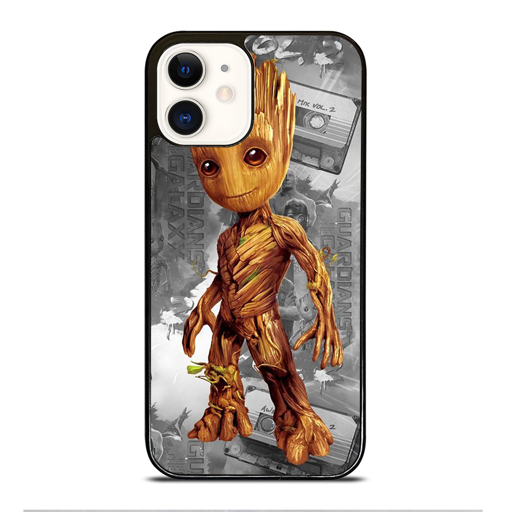 BABY GROOT ART iPhone 12 Case Cover