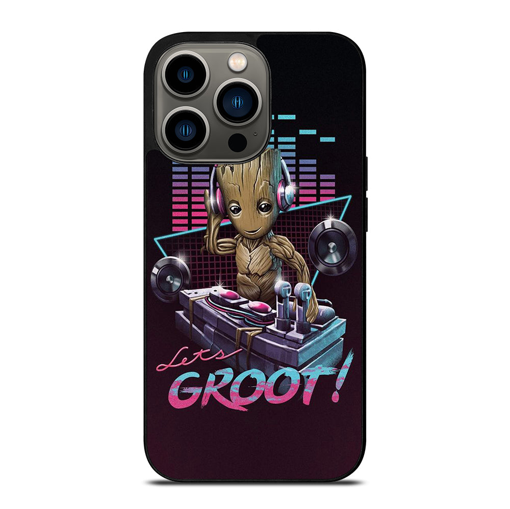 BABY GROOT DJ iPhone 13 Pro Case Cover