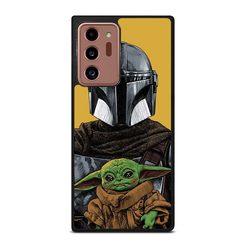 BABY YODA AND THE MANDALORIAN MOSAIC Samsung Galaxy Note 20 Ultra Case Cover