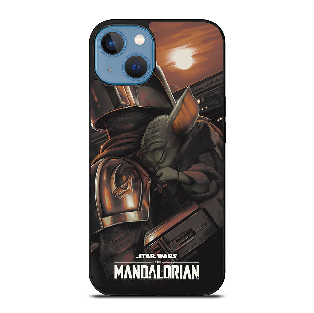 BABY YODA AND THE MANDALORIAN iPhone 13 Case Cover