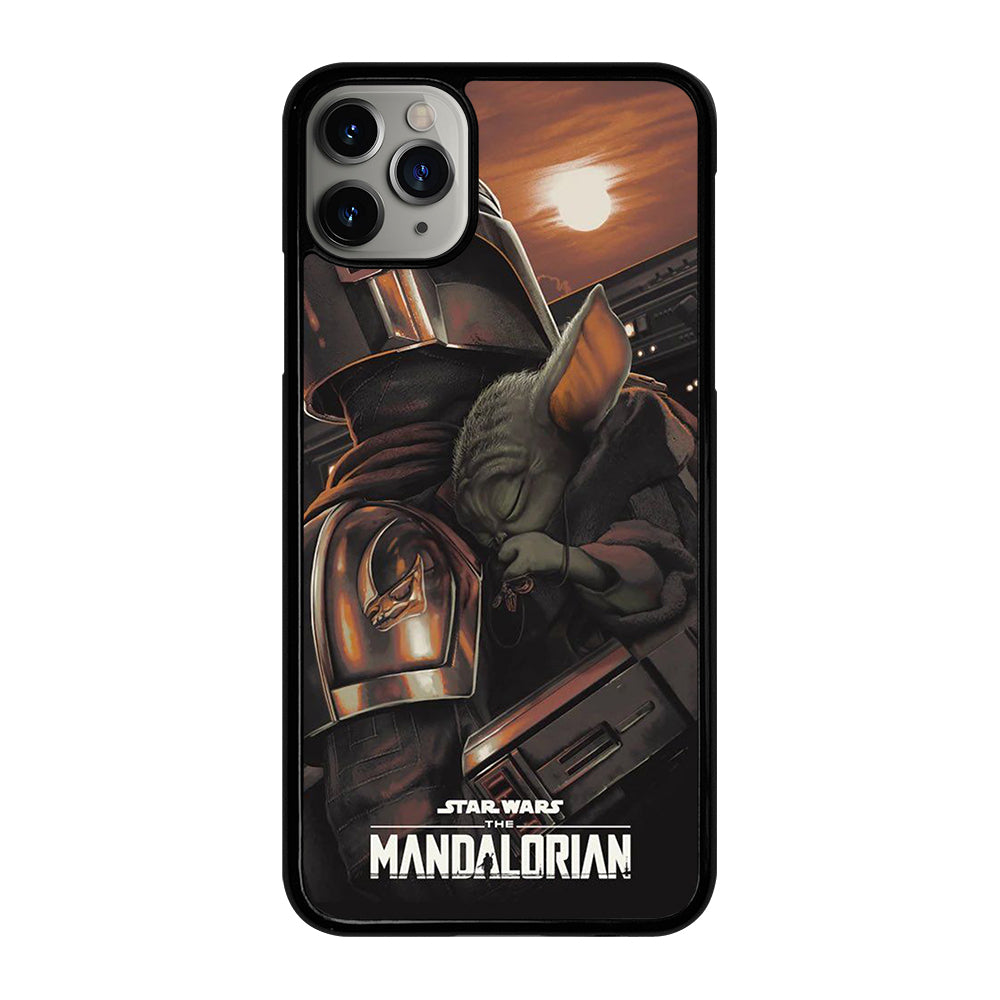 BABY YODA AND THE MANDALORIAN iPhone 11 Pro Max Case Cover