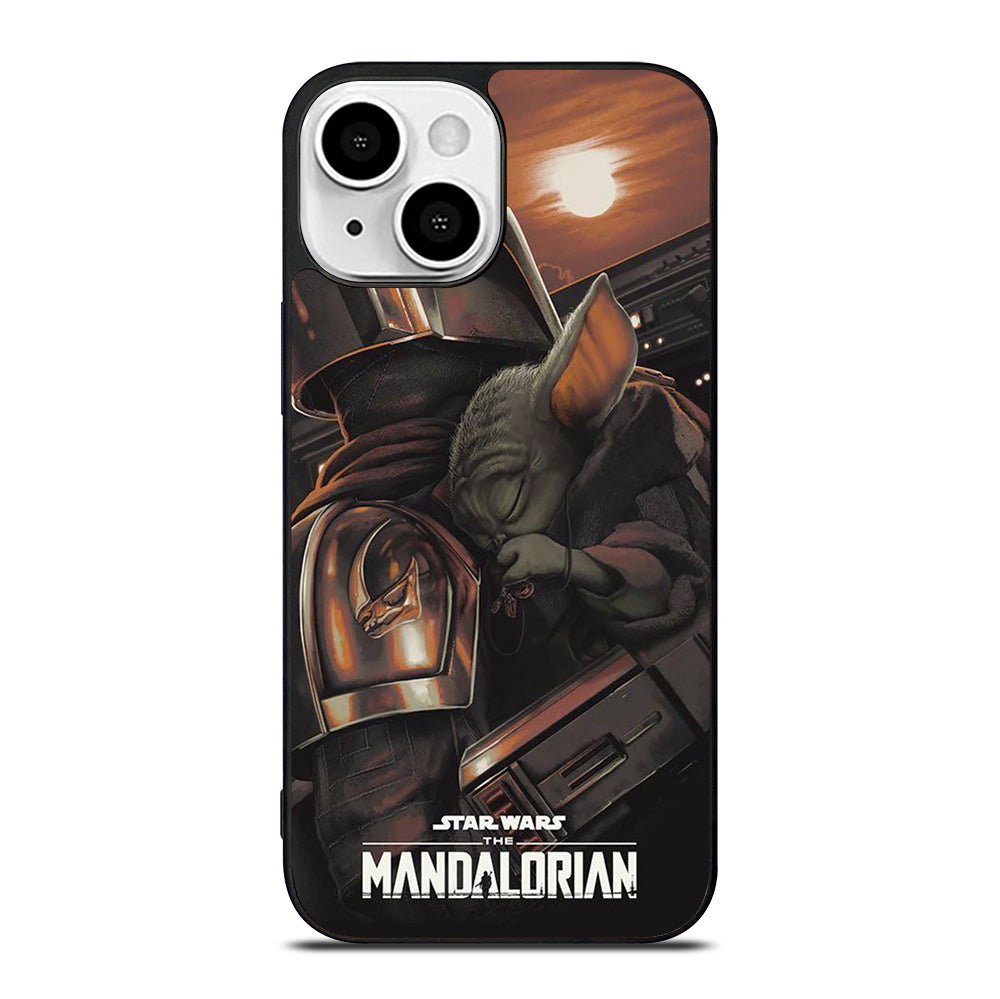 BABY YODA AND THE MANDALORIAN iPhone 13 Mini Case Cover