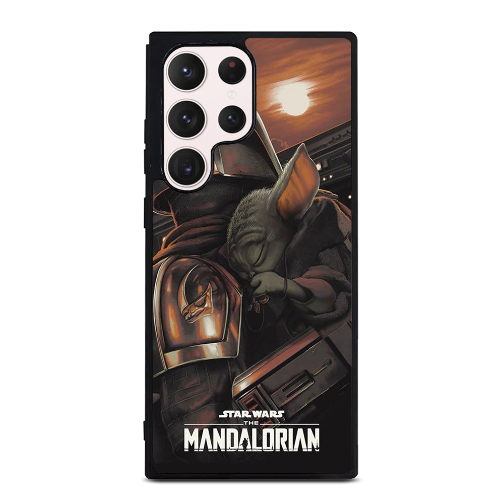 BABY YODA AND THE MANDALORIAN Samsung Galaxy S23 Ultra Case Cover