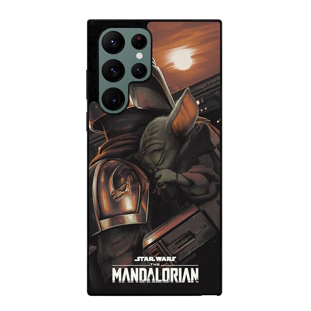 BABY YODA AND THE MANDALORIAN Samsung Galaxy S22 Ultra Case Cover