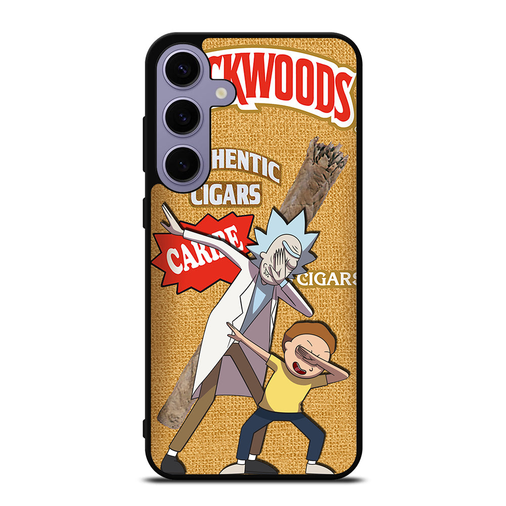 BACKWOODS RICK AND MORTY 3 Samsung Galaxy S24 Plus Case Cover