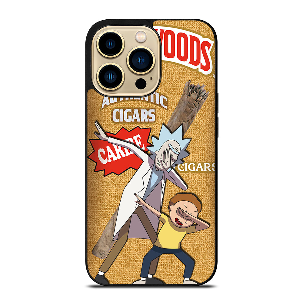 BACKWOODS RICK AND MORTY 3 iPhone 14 Pro Max Case Cover