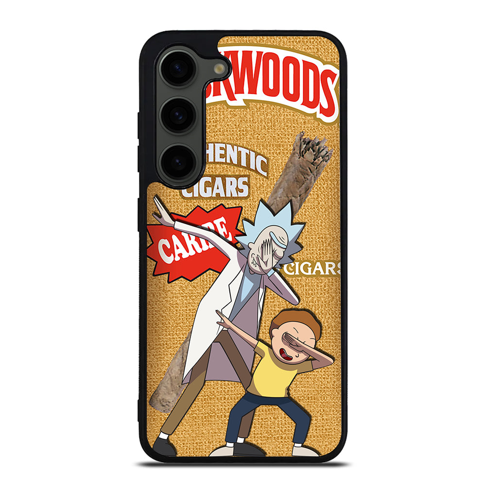 BACKWOODS RICK AND MORTY 3 Samsung Galaxy S23 Plus Case Cover