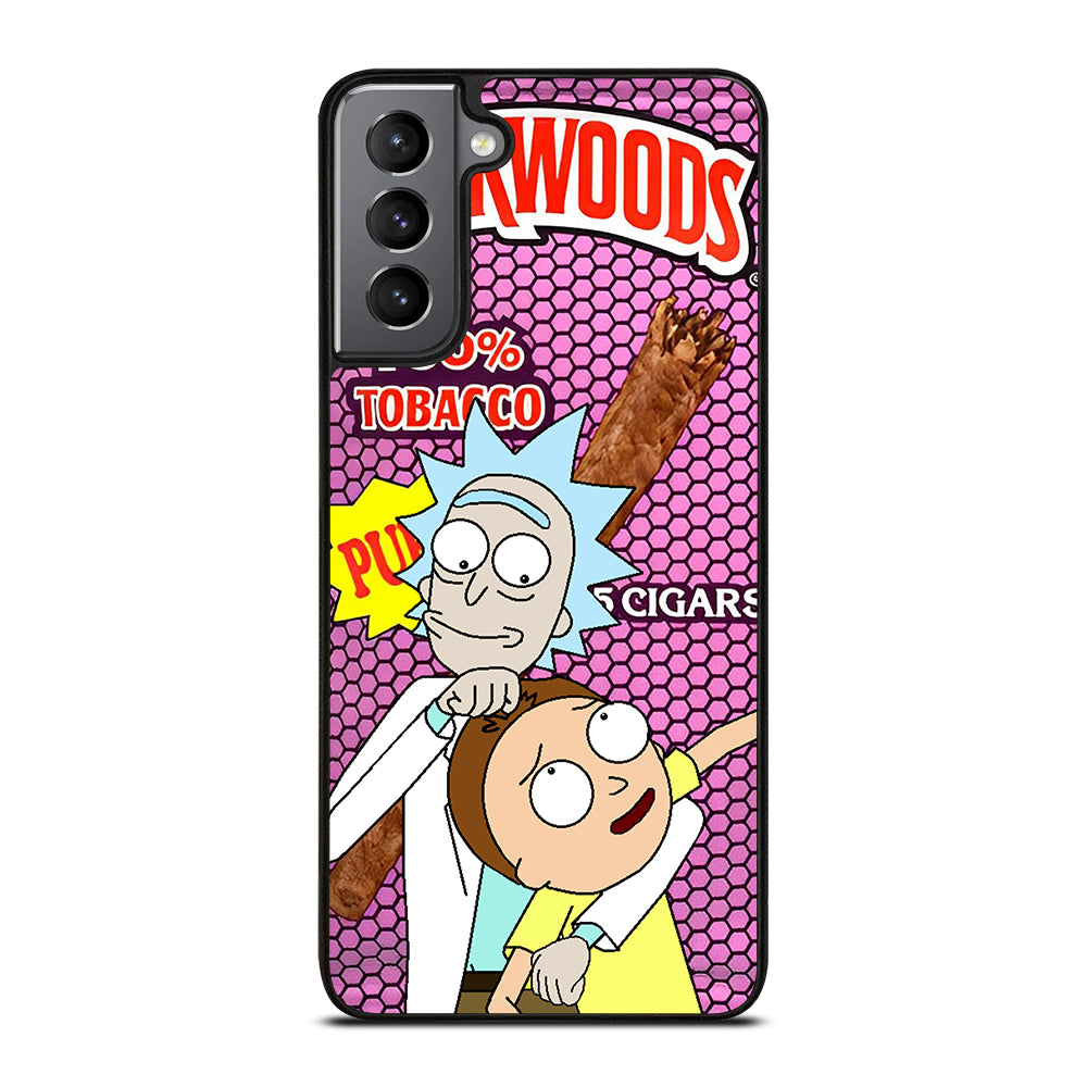 BACKWOODS RICK AND MORTY CARTOON SERIES Samsung Galaxy S21 Plus Case Cover