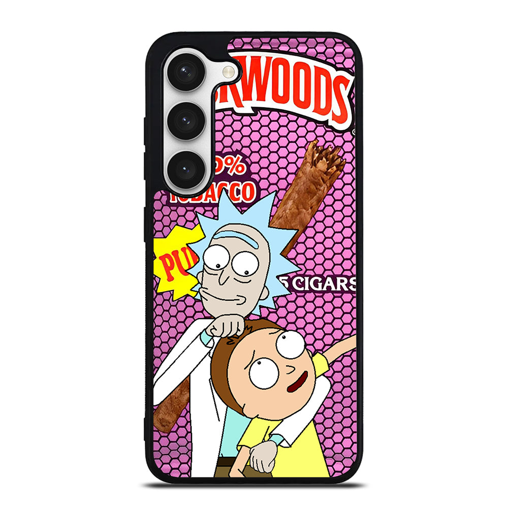 BACKWOODS RICK AND MORTY CARTOON SERIES Samsung Galaxy S23 Case Cover