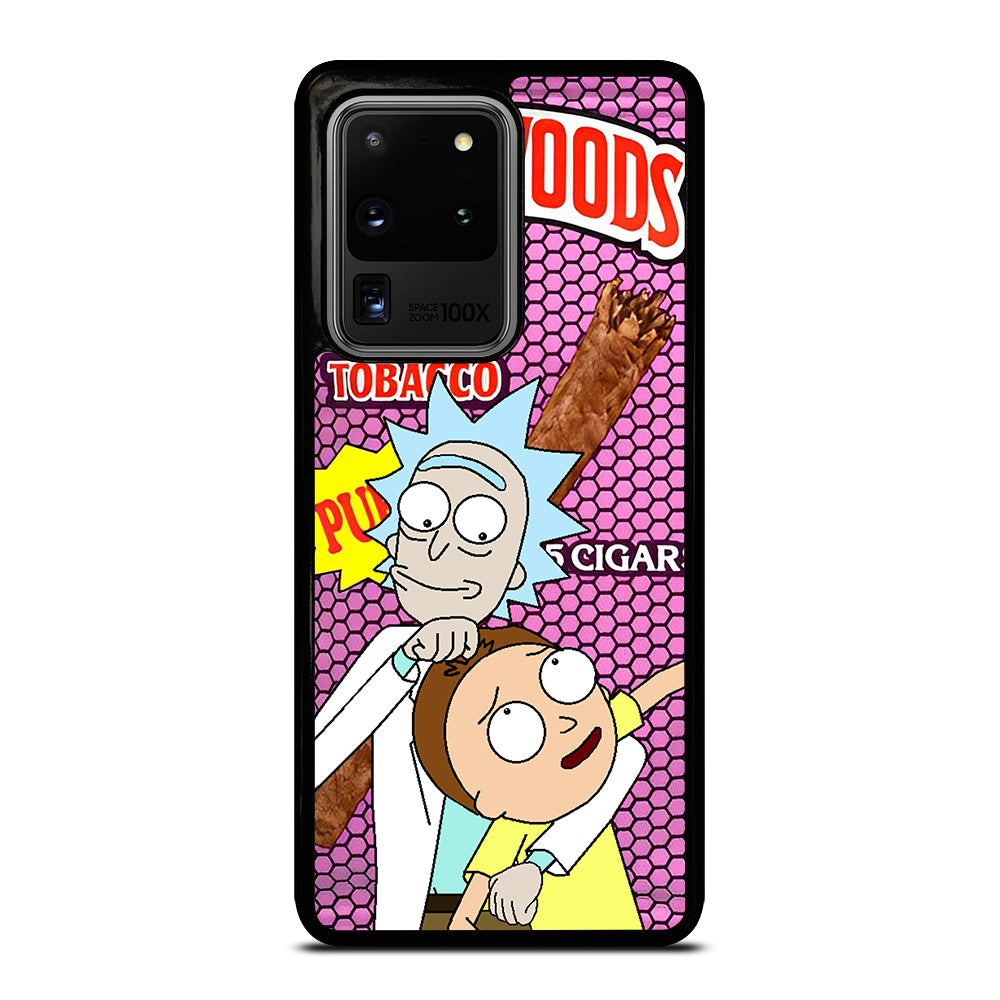 BACKWOODS RICK AND MORTY CARTOON SERIES Samsung Galaxy S20 Ultra Case Cover