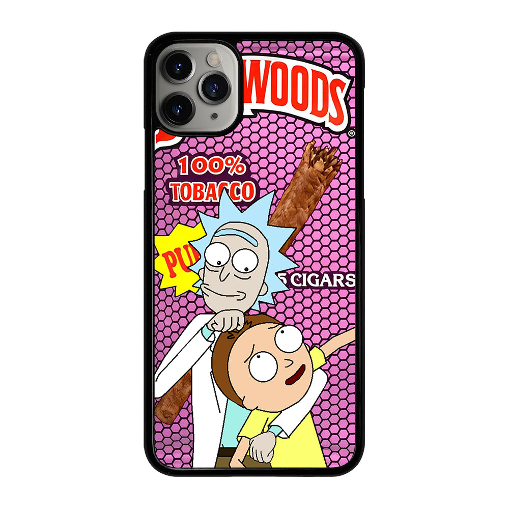 BACKWOODS RICK AND MORTY CARTOON SERIES iPhone 11 Pro Max Case Cover