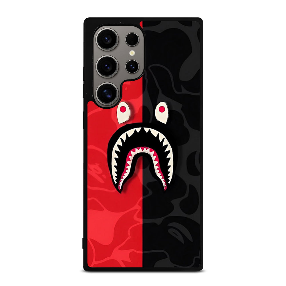 BAPE SHARK CAMO ART Samsung Galaxy S24 Ultra Case Cover