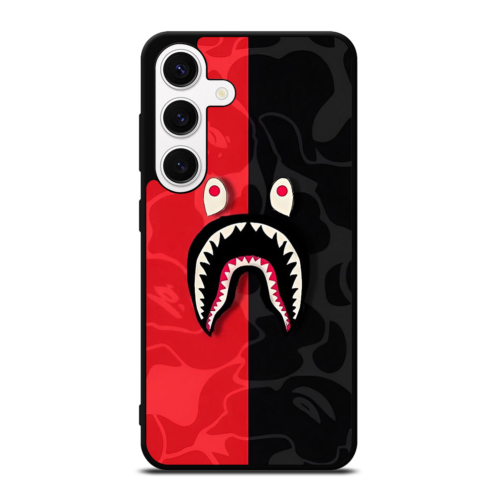 BAPE SHARK CAMO ART Samsung Galaxy S24 Case Cover