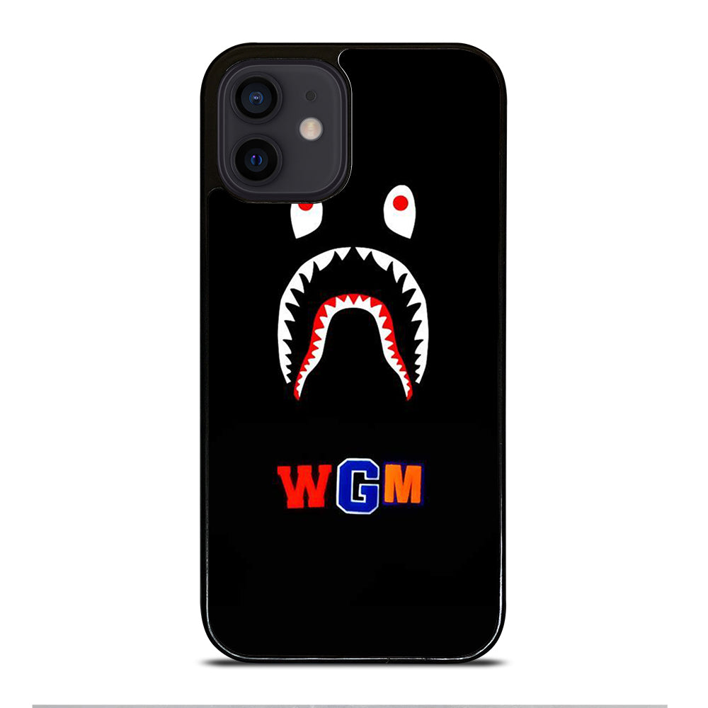 BAPE SHARK WGM iPhone 12 Mini Case Cover