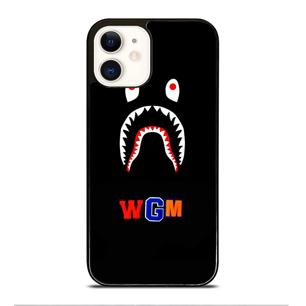 BAPE SHARK WGM iPhone 12 Case Cover