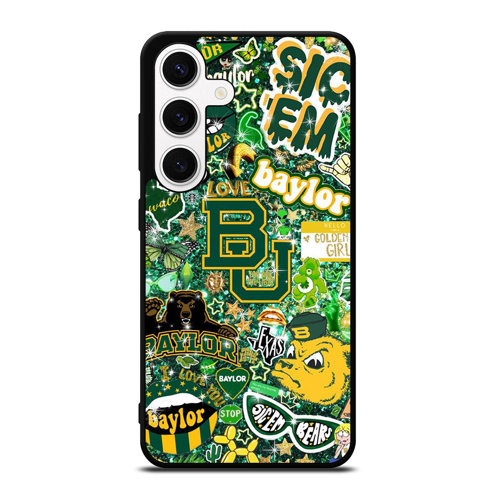BAYLOR BEARS NFL PATTERN Samsung Galaxy S24 Case Cover