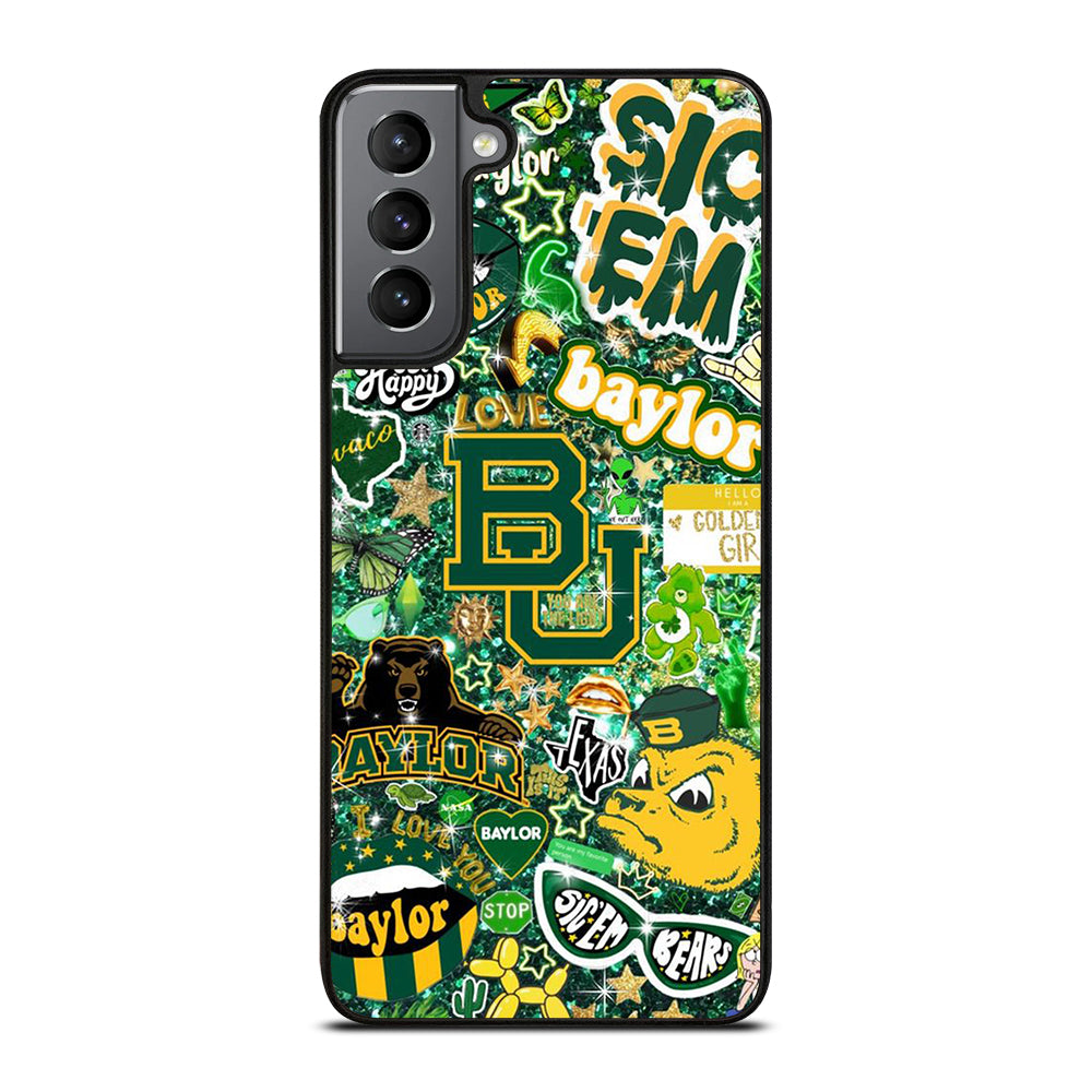 BAYLOR BEARS NFL PATTERN Samsung Galaxy S21 Plus Case Cover
