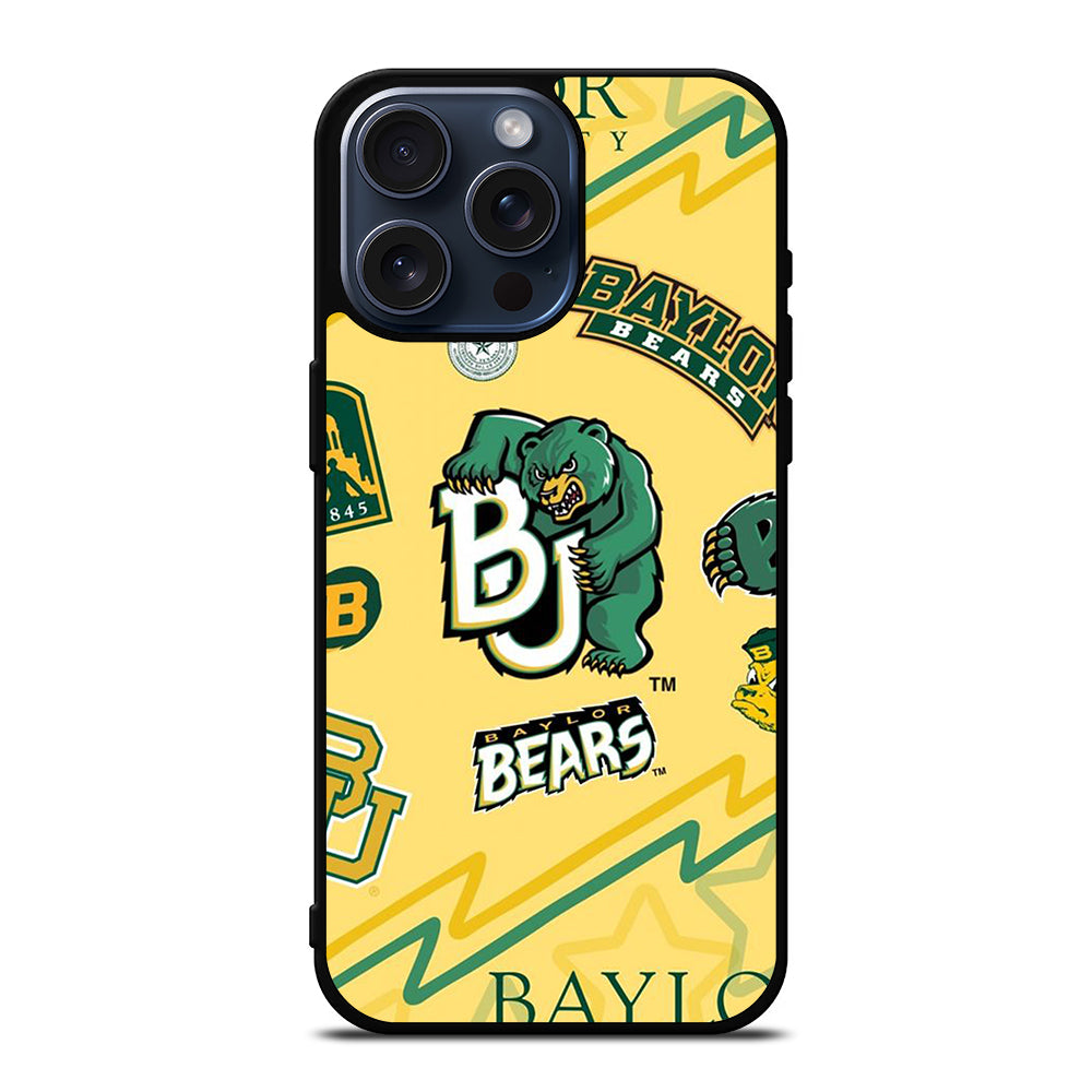 BAYLOR BEARS NFL iPhone 15 Pro Max Case Cover