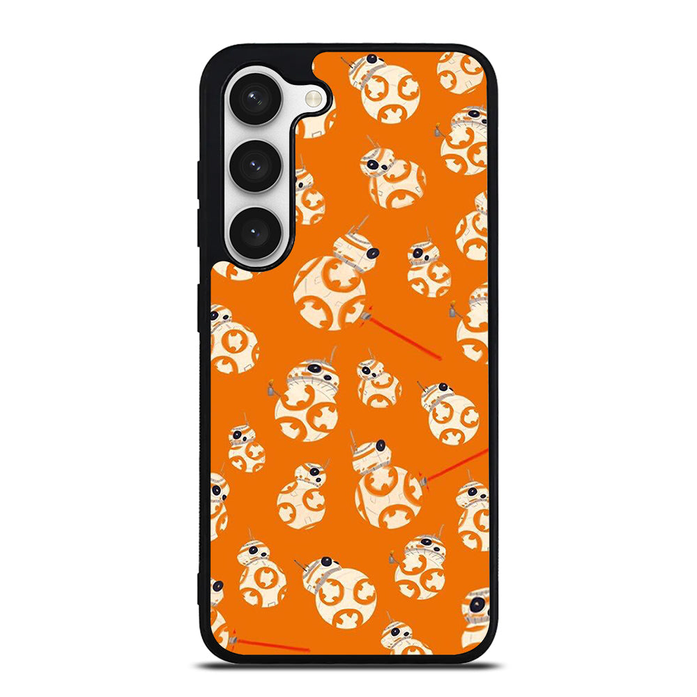 BB-8 DROID ROBOT STAR WARS PATTERN Samsung Galaxy S23 Case Cover