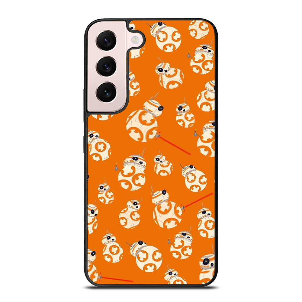 BB-8 DROID ROBOT STAR WARS PATTERN Samsung Galaxy S22 Plus Case Cover