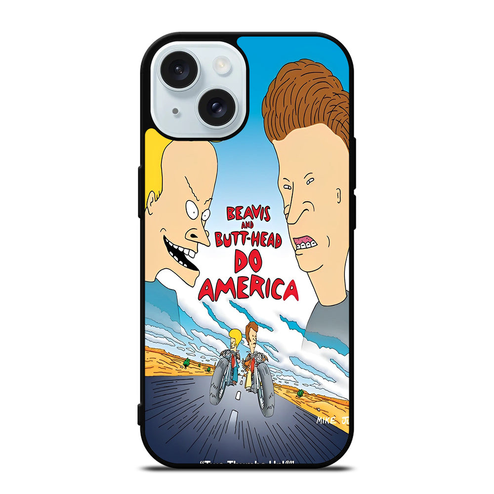 BEAVIS AND BUTT-HEAD CARTOON SERIES iPhone 15 Case Cover