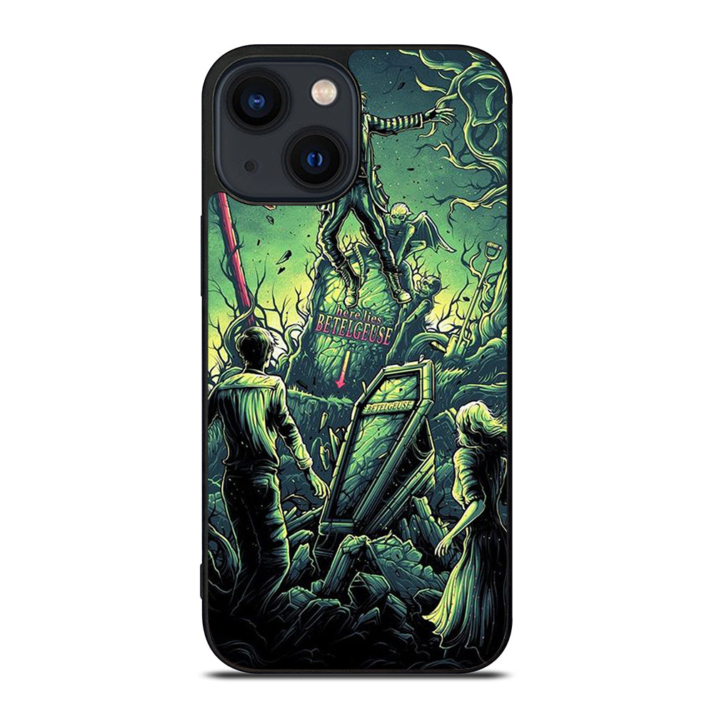 BEETLEJUICE TIM BURTON CARTOON 2 iPhone 14 Plus Case Cover