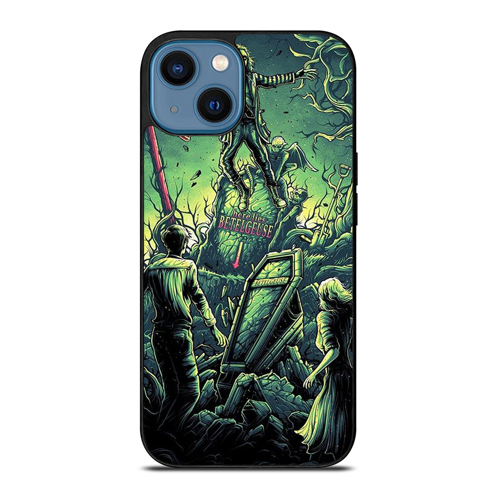 BEETLEJUICE TIM BURTON CARTOON 2 iPhone 14 Case Cover