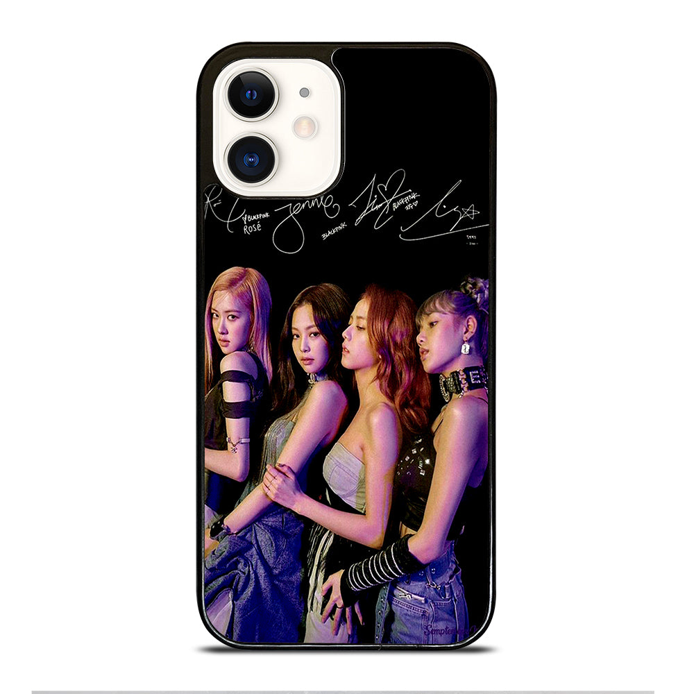 BLACKPINK KPOP SIGNATURE iPhone 12 Case Cover