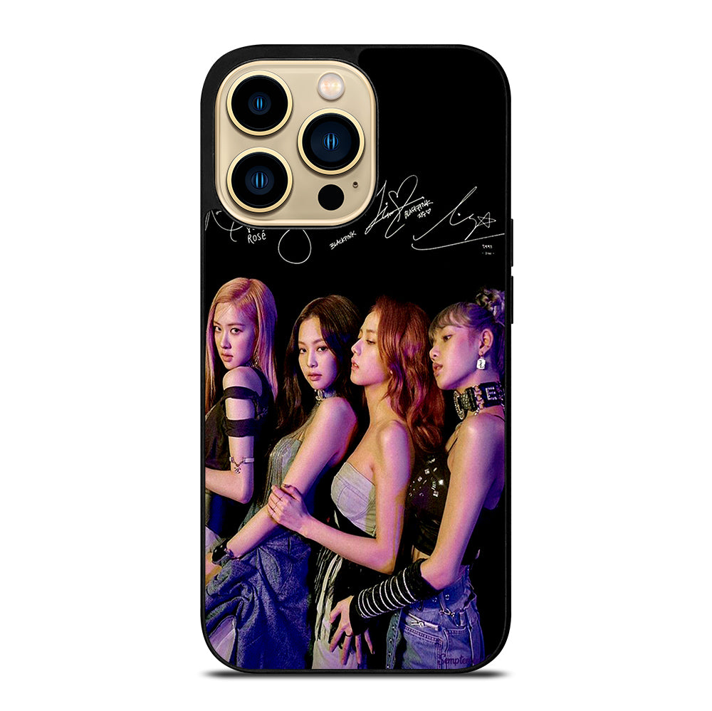 BLACKPINK KPOP SIGNATURE iPhone 14 Pro Max Case Cover