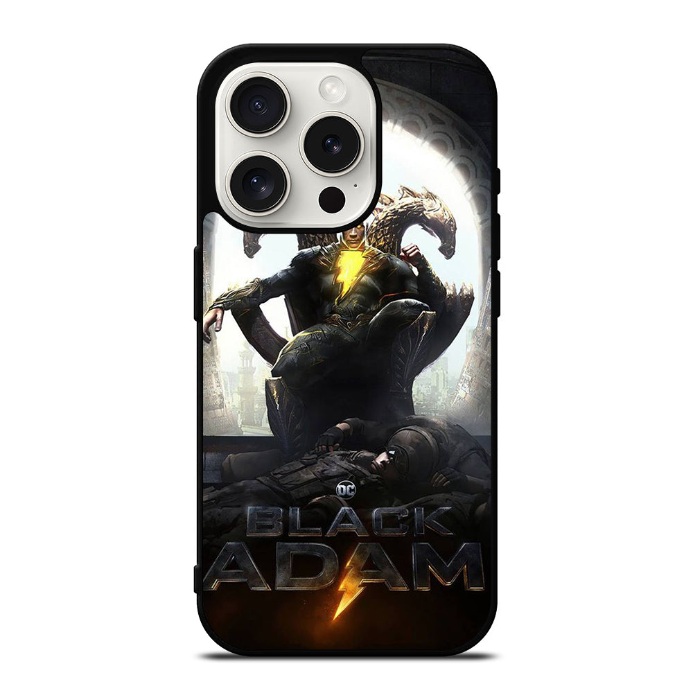 BLACK ADAM DC iPhone 15 Pro Case Cover