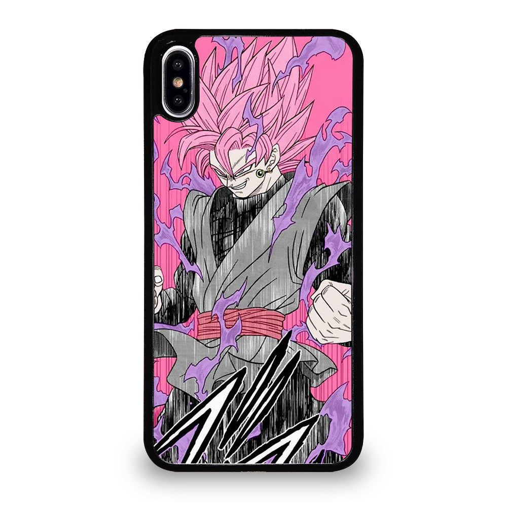 BLACK GOKU DRAGON BALL ART iPhone XS Max Case Cover