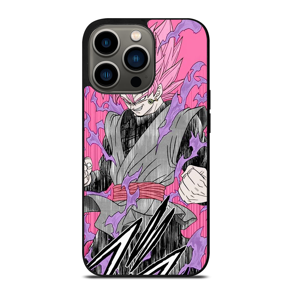 BLACK GOKU DRAGON BALL ART iPhone 13 Pro Case Cover