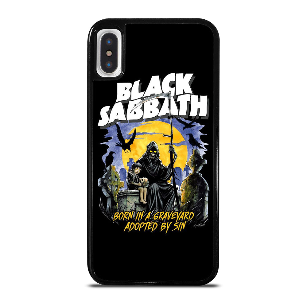 BLACK SABBATH BAND POSTER iPhone X / XS Case Cover