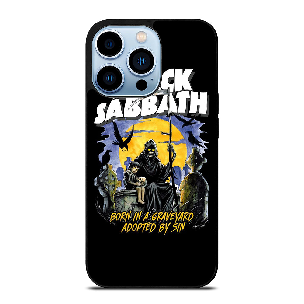 BLACK SABBATH BAND POSTER iPhone 13 Pro Max Case Cover