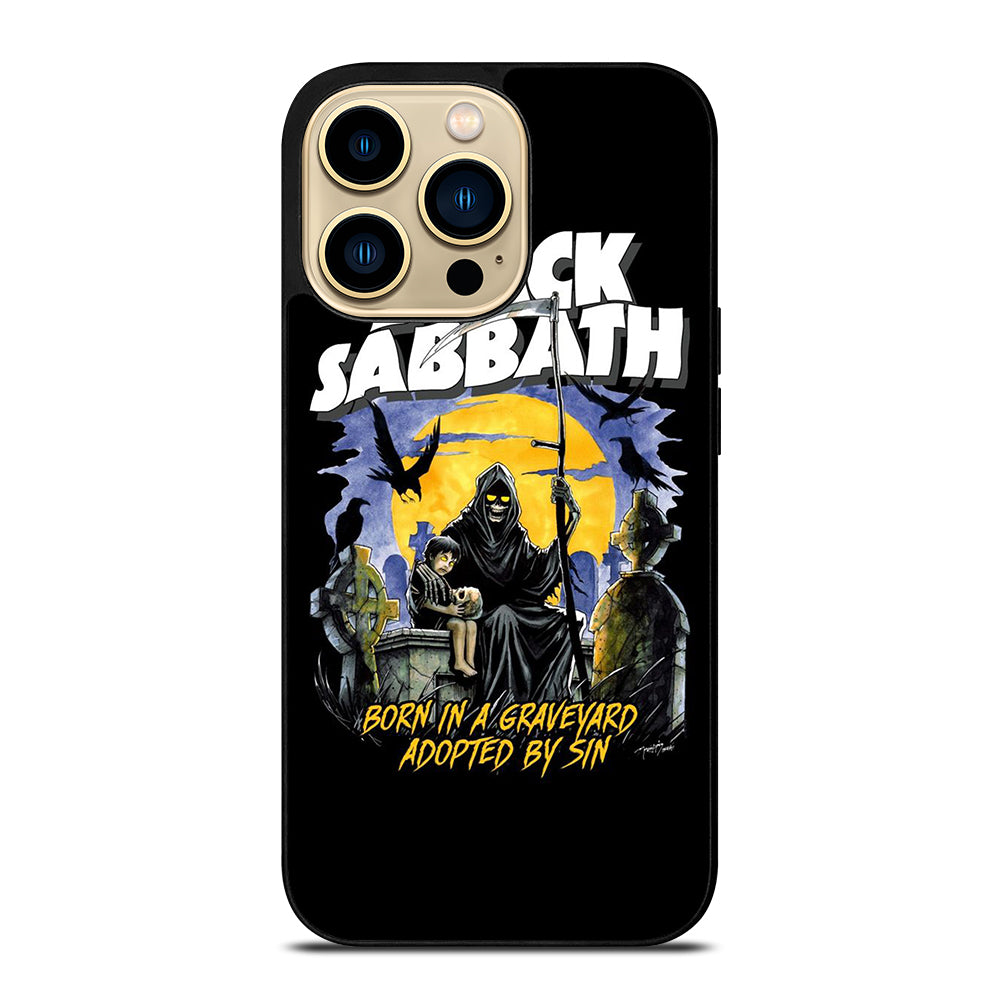 BLACK SABBATH BAND POSTER iPhone 14 Pro Max Case Cover