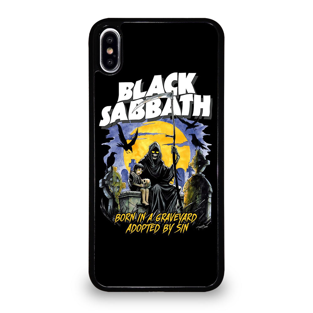 BLACK SABBATH BAND POSTER iPhone XS Max Case Cover