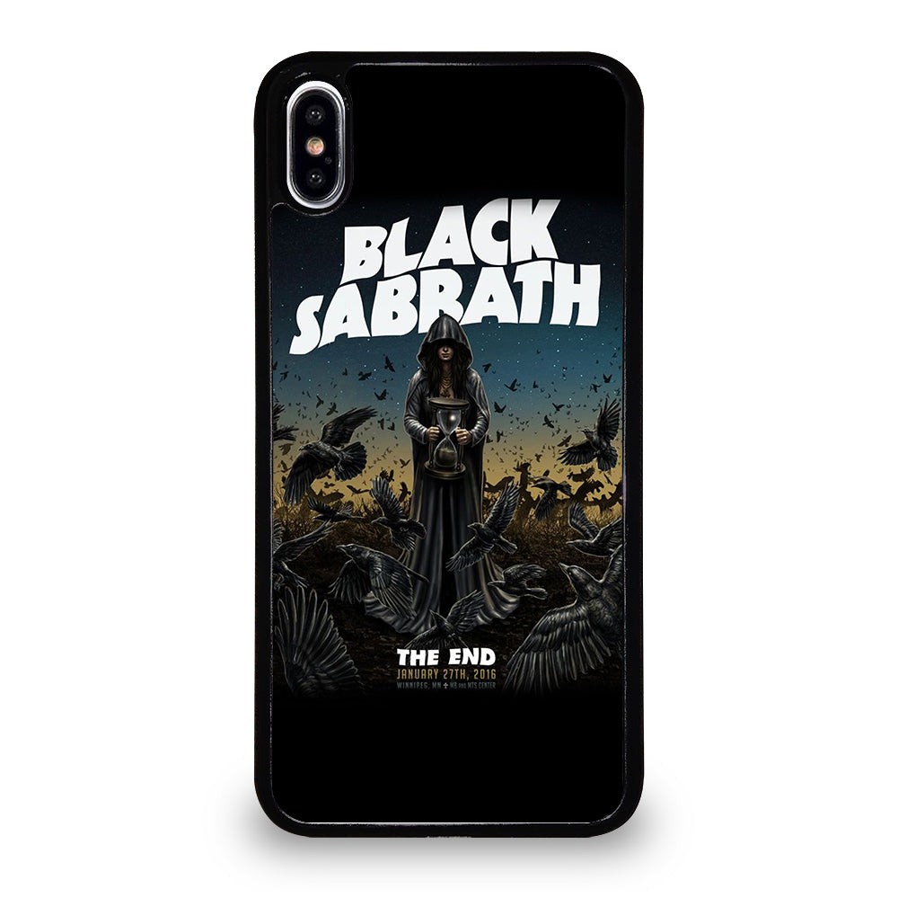 BLACK SABBATH BAND THE END iPhone XS Max Case Cover