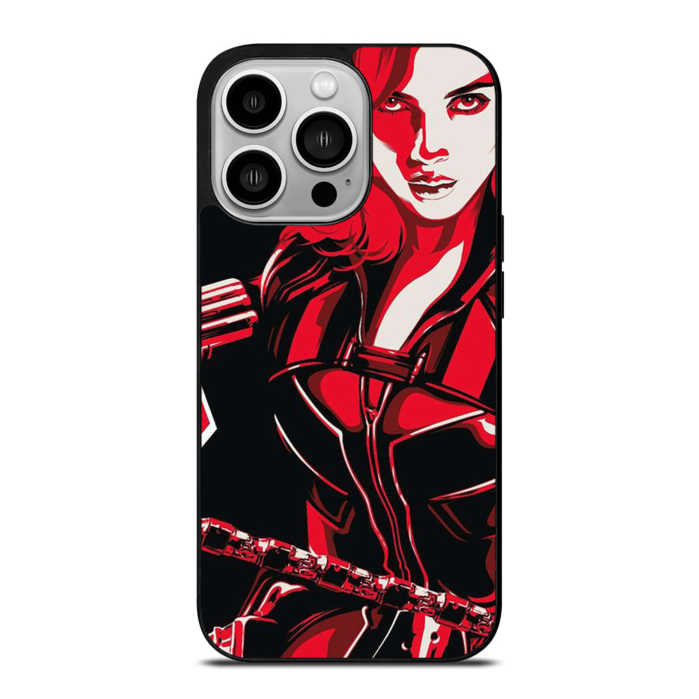 BLACK WIDOW iPhone 14 Pro Case Cover