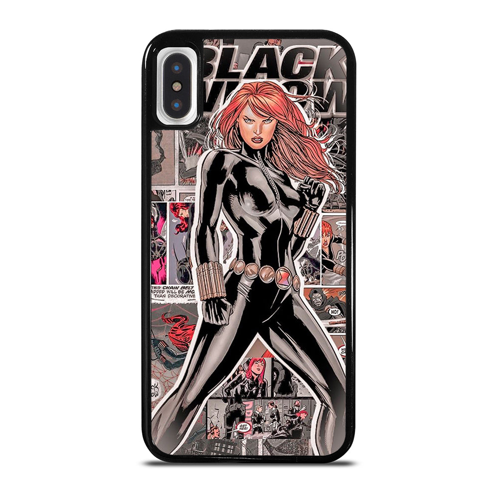 BLACK WIDOW COMIC iPhone X / XS Case Cover