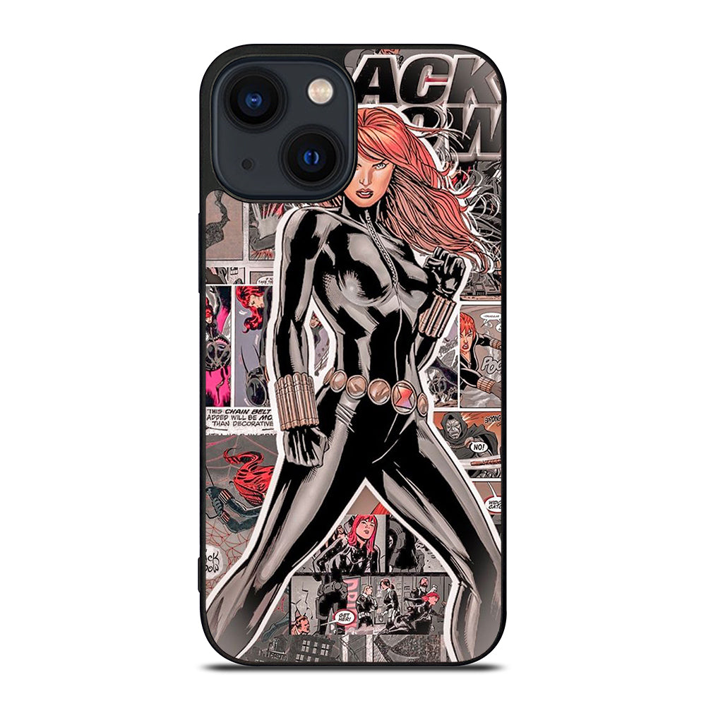 BLACK WIDOW COMIC iPhone 14 Plus Case Cover