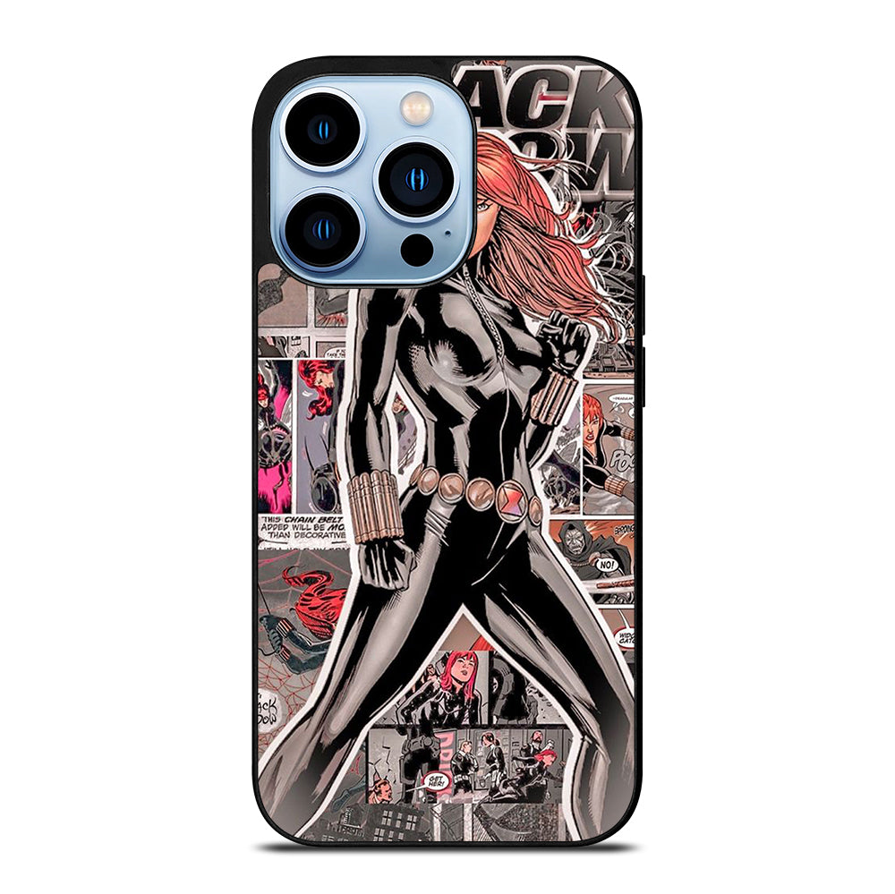 BLACK WIDOW COMIC iPhone 13 Pro Max Case Cover