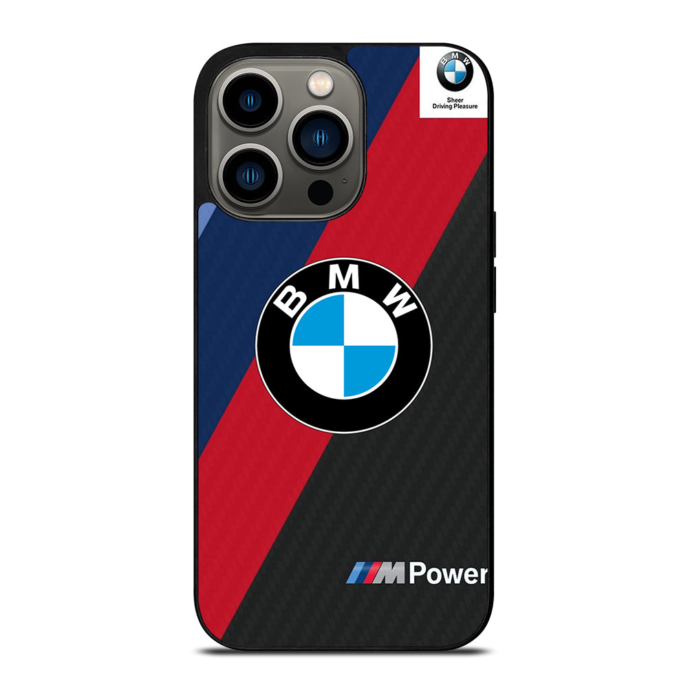 BMW LOGO CARBON iPhone 13 Pro Case Cover