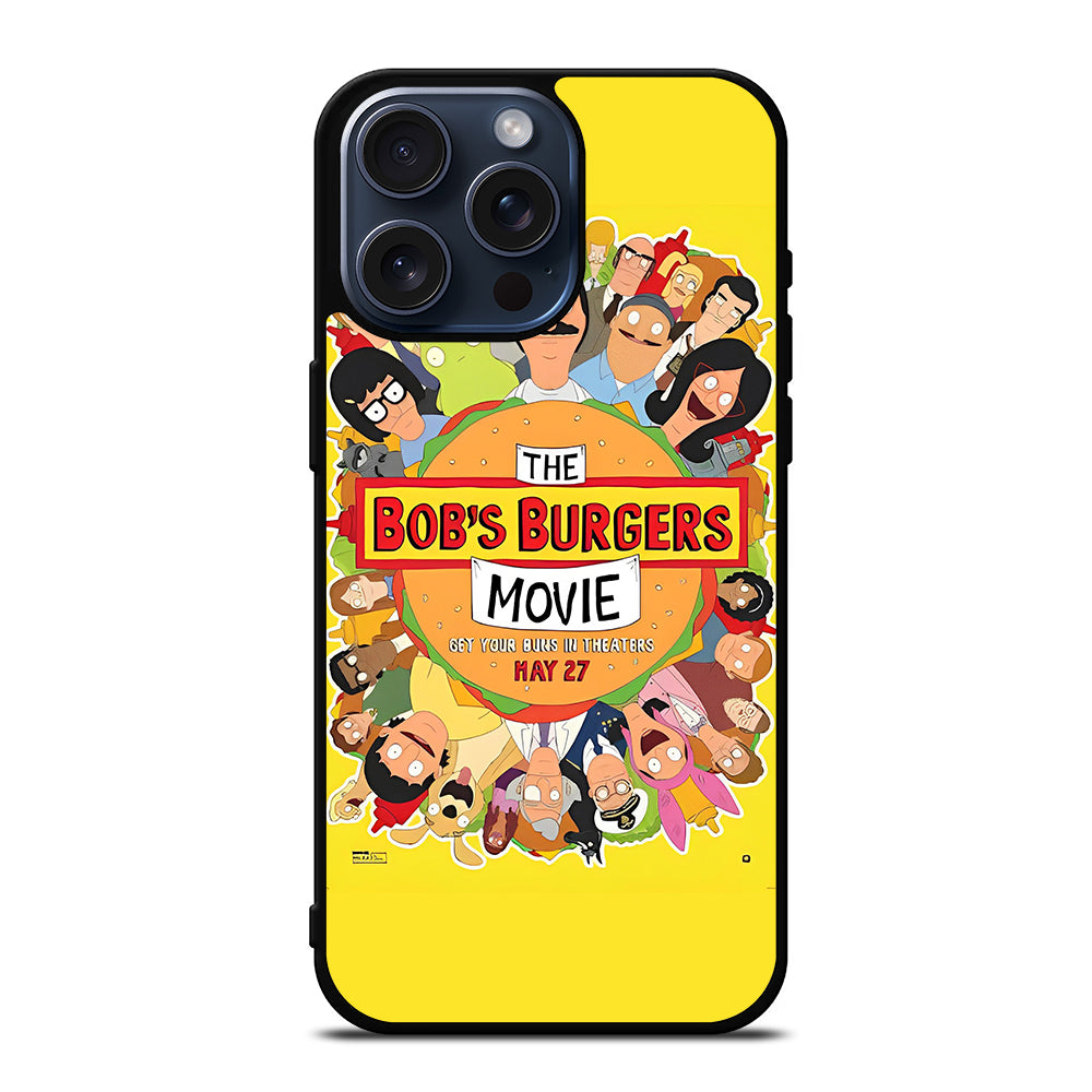 BOB'S BURGERS CARTOON 5 iPhone 15 Pro Max Case Cover