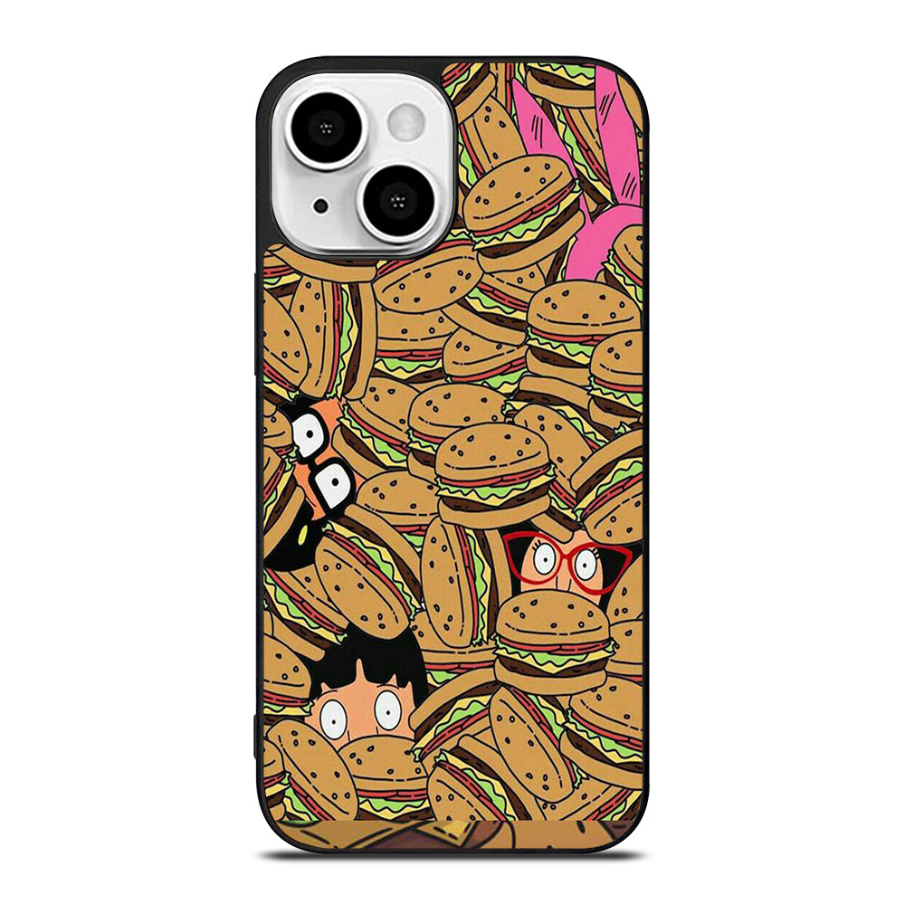 BOB'S BURGERS PATTERN iPhone 13 Mini Case Cover