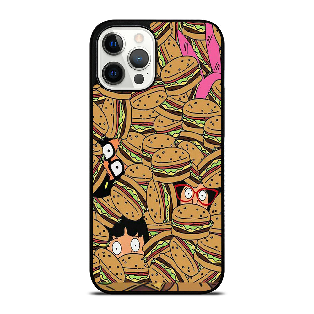 BOB'S BURGERS PATTERN iPhone 12 Pro Max Case Cover
