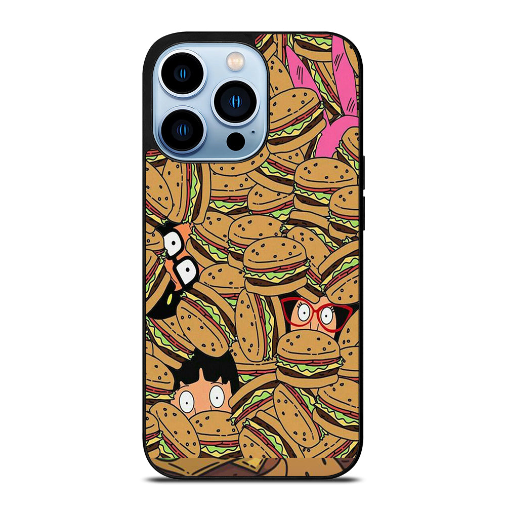 BOB'S BURGERS PATTERN iPhone 13 Pro Max Case Cover