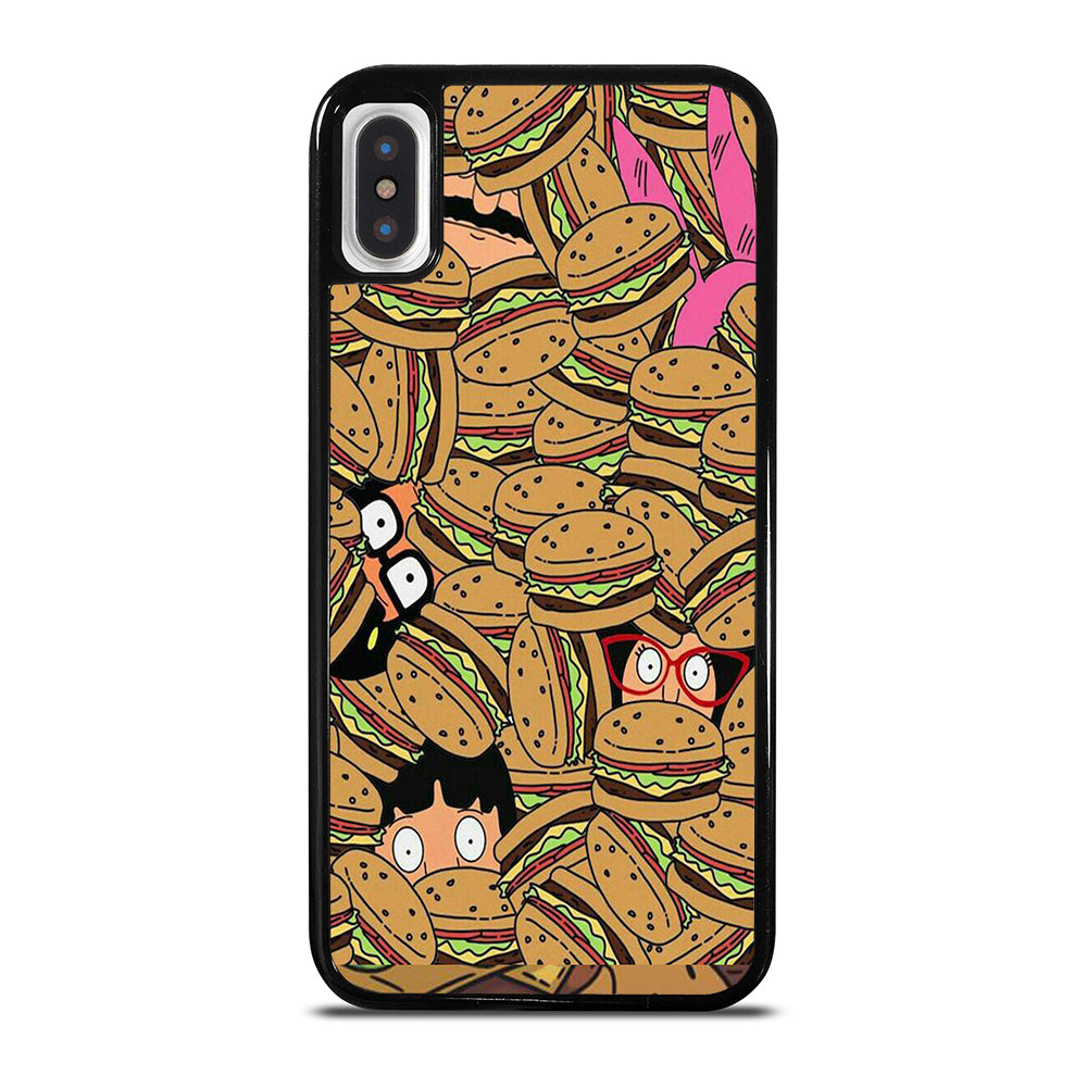 BOB'S BURGERS PATTERN iPhone X / XS Case Cover